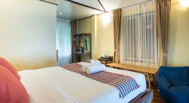 Бунгало с видом на море Pawapi Beach Resort Koh Mook