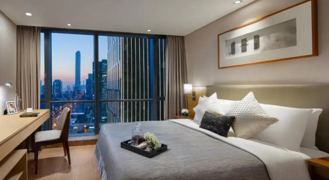 Люкс Deluxe с 2 комнатами Somerset Baitang Suzhou