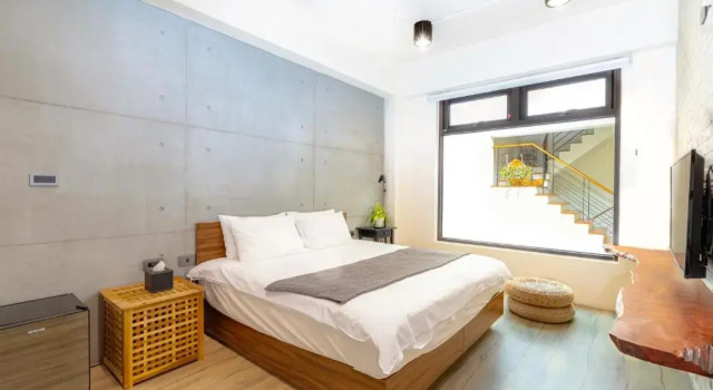 Camera doppia Deluxe 日月潭山慕藝旅 Sun Moon Inn