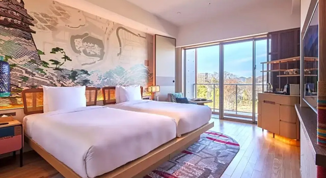 Двухместный номер Standard с видом на реку Hotel Indigo Inuyama Urakuen Garden by IHG