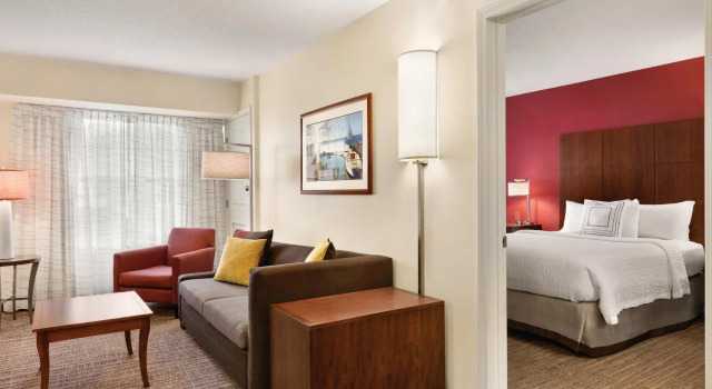 Люкс с 2 комнатами Residence Inn by Marriott Newport Middletown
