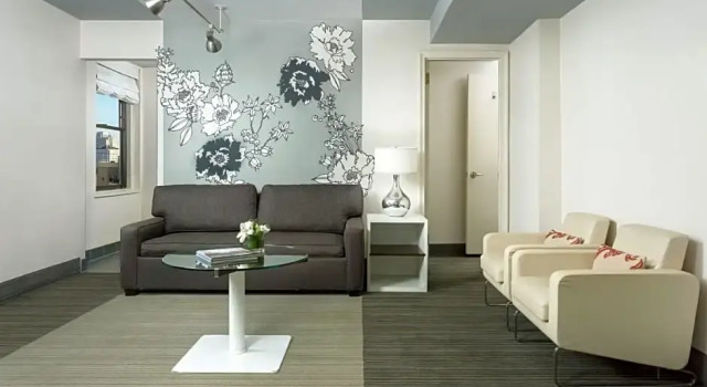 Люкс с 2 комнатами Stewart Hotel