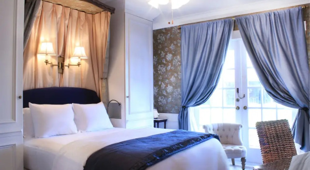 Двухместный номер Deluxe с балконом The Riverview Hotel - New Smyrna Beach