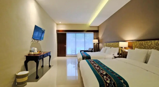 Deluxe double chambre Avec vue The Nalaya Hotel & Resto