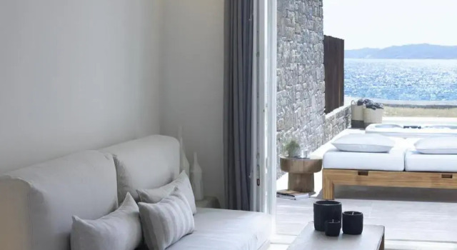 Люкс Deluxe with plunge pool Отель Bill&Coo Mykonos