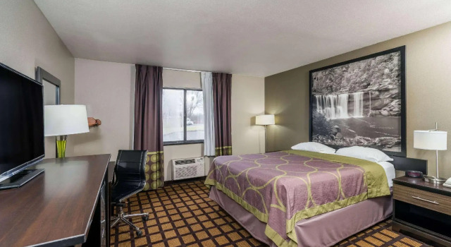 Двухместный номер Standard Super 8 by Wyndham Munfordville KY