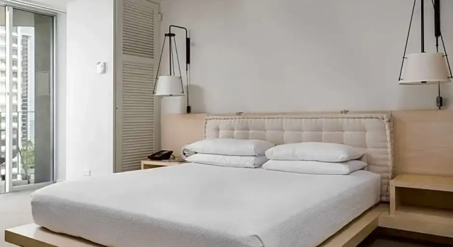 Двухместный люкс c 1 комнатой oceanfront Hilton Vacation Club The Modern Honolulu