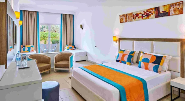 Четырёхместный номер Standard с видом на сад Отель Nerolia Hotel & Spa