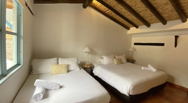 Четырёхместный семейный номер Standard Hotel Casa Boutique Villa de Leyva