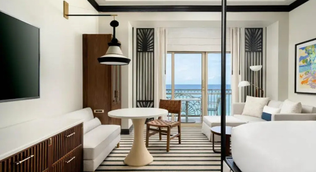 Номер Standard oceanfront The Ritz-Carlton, Grand Cayman