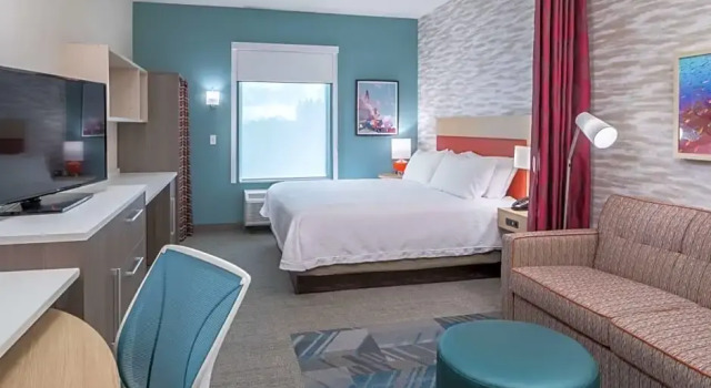 Четырёхместный номер Standard Home2 Suites By Hilton Cape Canaveral Cruise Port