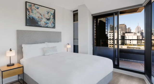 Апартаменты Пентхаус с 2 комнатами с балконом и с панорамным видом Flinders Luxury Penthouse
