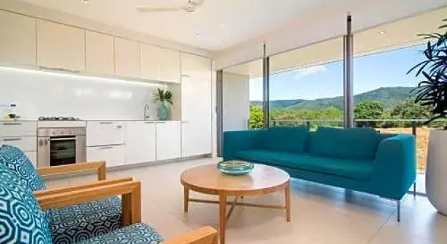 Апартаменты с 2 комнатами с видом на бассейн Pool Resort Port Douglas