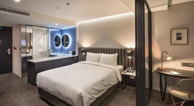 Standard Double room with ocean view Lavalse Hotel