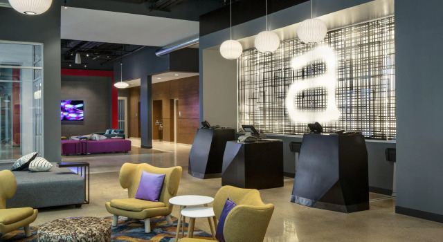 Aloft by Marriott Fort Worth Downtown, Забронировать Отель Отели Форт-Уэрт с парковкой, Парковка