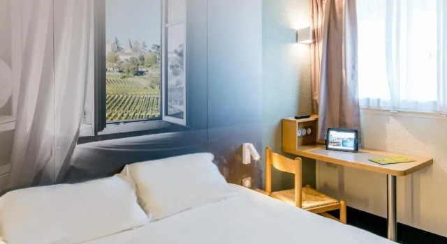 Двухместный номер B&B HOTEL Bordeaux Mérignac Hôtel de Ville