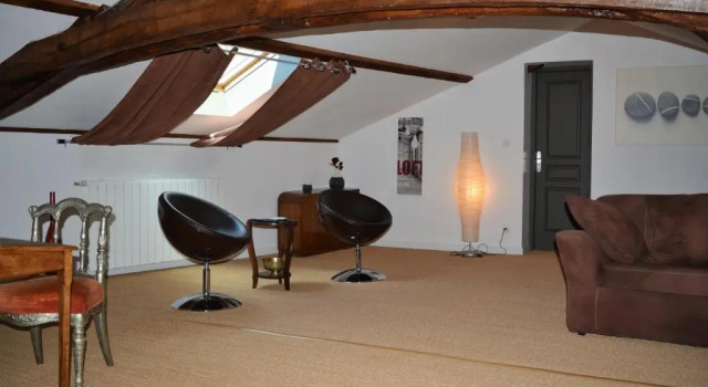 Люкс Superior Chambre dhôtes La Cour Des Saligues