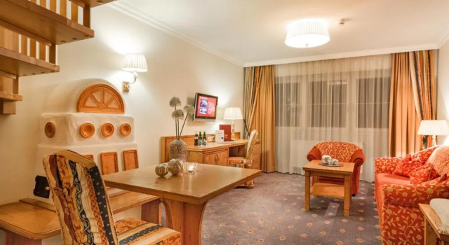 Люкс Пентхаус Hotel Alpenhof Superior