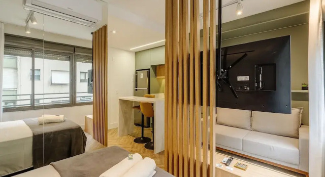 Studio in Building With Swimming Pool in Porto Alegre - JRE