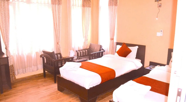 Семейный номер Standard с балконом Hotel Access Nepal