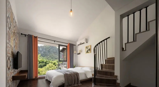 Вилла Comfort Castle peak yard Inn Free railway st ation pick-up by 2 nights