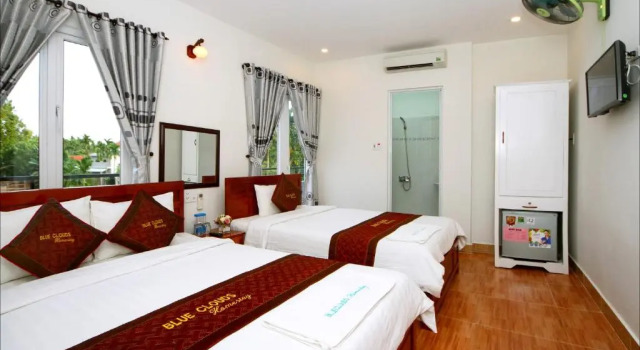 Трёхместный номер Standard с балконом Blue Clouds Homestay