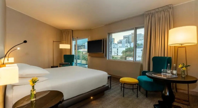Двухместный номер с балконом Hyatt Centric San Isidro Lima