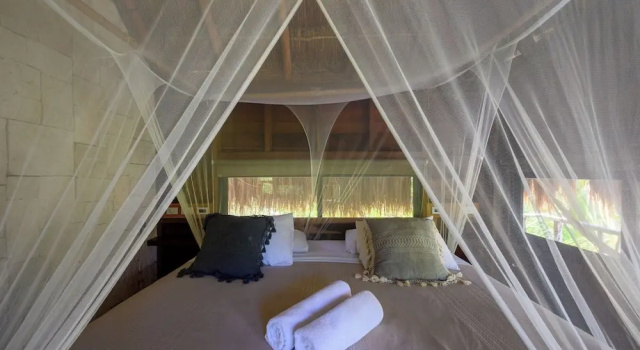 Вилла Deluxe с балконом и с видом на сад Vida Silvestre Tulum