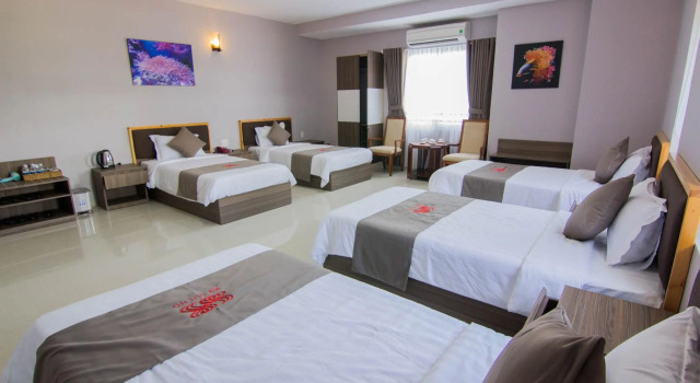 Номер Deluxe Khách sạn San Hô Vũng Tàu
