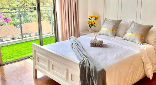 Cozy 1 bedroom Serviced apartment in Nairobi suburbs., Rezerwuj Apartament Hotele w Nairobi z parkingiem, w pobliżu iHub, Parking