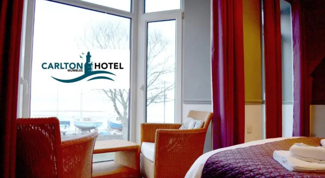 Номер Deluxe The Mumbles Carlton Hotel