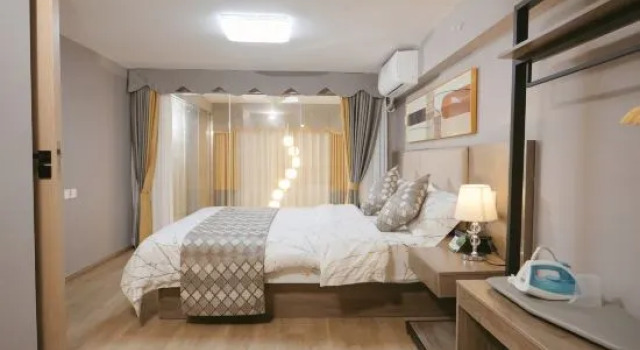 Люкс Deluxe c 1 комнатой Serveyou Serviced Apartment Zengcheng Branch-Free Airport Pickup & Free Canton Fair shuttle