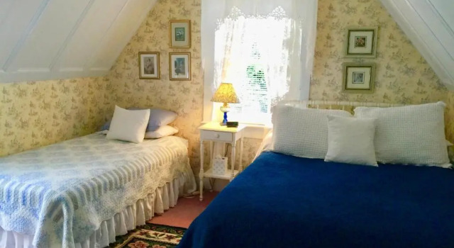 Двухместный номер Deluxe с балконом Shaw House Inn