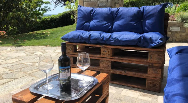 La Casa Blu, Reserva ahora Apartamento Hoteles en Monferrato con aparcamiento, Aparcamiento