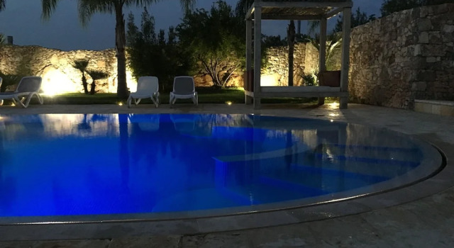 Classic triplă cameră cu vedere la piscină Casale Salento