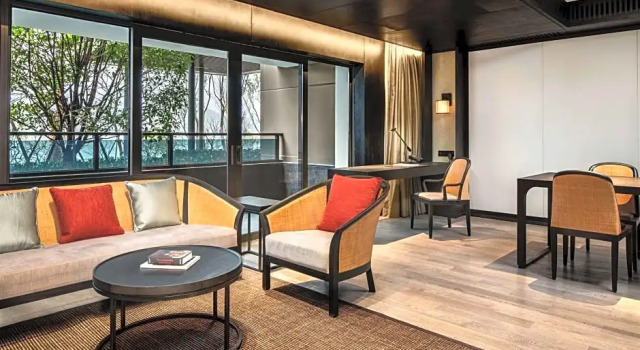 Семейный номер Standard Hilton Ningbo Dongqian Lake