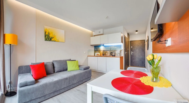 Люкс с балконом Apartamenty Sun & Snow Sanatoryjna