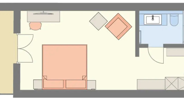 Номер Economy Hotel Residenz Hochland