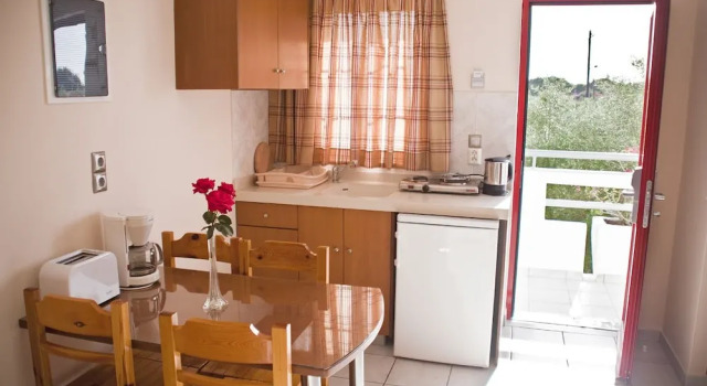 Апартаменты c 1 комнатой Sandy's Studios Apartments & Log Villas