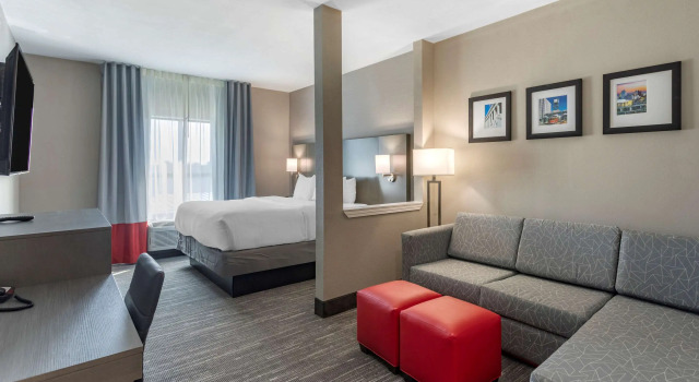 Двухместный люкс Comfort Inn & Suites Olive Branch Old Towne