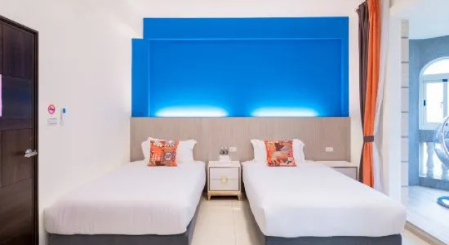 Двухместный люкс с балконом Kinmen Lin Homestay
