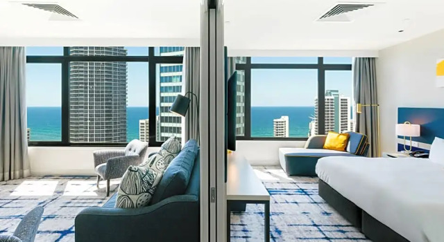 Люкс Studio с видом на океан voco Gold Coast by IHG