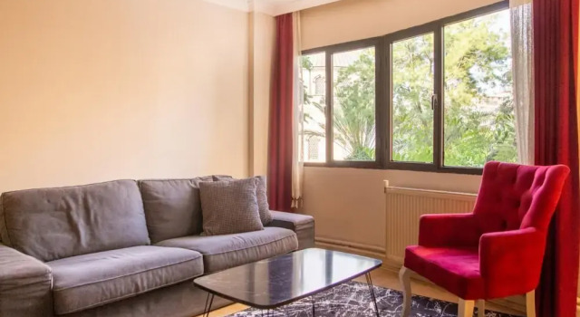 Pleasant and Central Flat With Balcony in Alsancak, Rezervovat Apartmán Alsancak Aegean Region