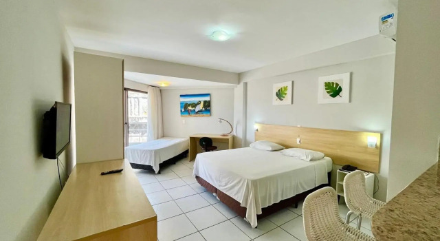 Marsallis Flat 305 Praia - Nbi - Ponta Negra, Rezervovat Hotel Wellness hotely v Bahia, SPA