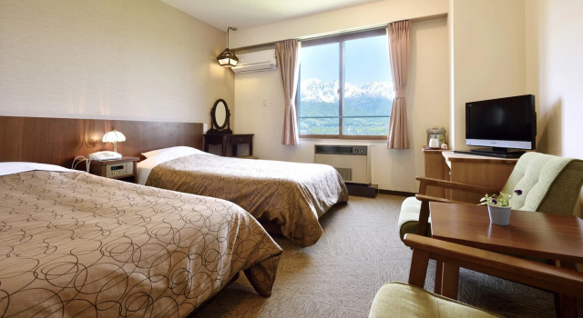 Двухместный номер Standard с видом на горы Hakuba Highland Hotel