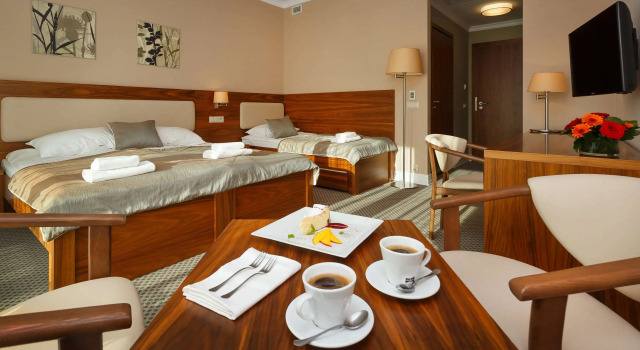 Трёхместный номер Standard с балконом Best Western Hotel Jurata
