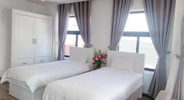 5A - Pool seaview Blue Sea Apartment, Prenota Appartamento Hotel a Da Nang con piscina, Piscina