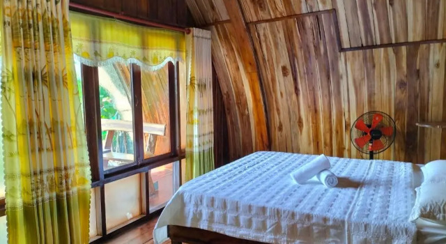 Бунгало c 1 комнатой Rice straw Green lodge- resort