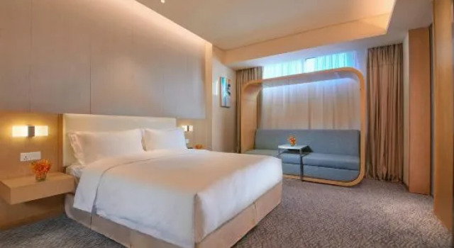 Двухместный люкс c 1 комнатой Holiday Inn Express Nantong Textile City by IHG