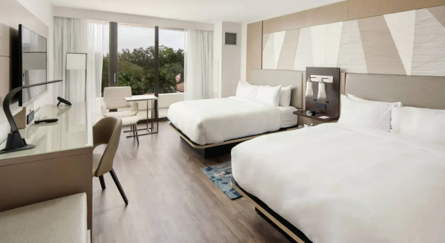 Номер Deluxe Palm Beach Gardens Marriott